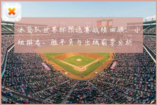 冰岛队世界杯预选赛战绩回顾:小组排名、胜平负与出线前景分析