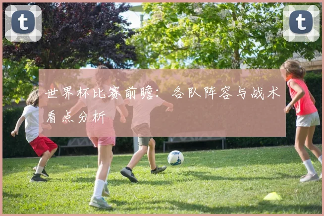 世界杯比赛前瞻:各队阵容与战术看点分析